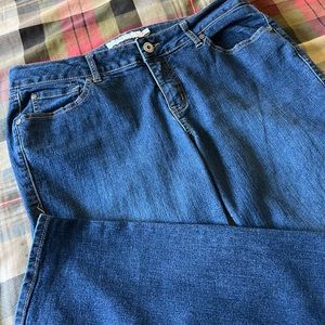 Dark wash jeans